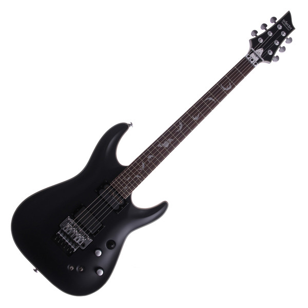 Schecter Damien Platinum-6 FR S Electric Guitar, Satin Black