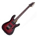 Schecter Damien Elite-6 FR Electric Guitar, Crimson Red Burst