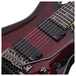 Schecter Damien Elite-6 FR Electric Guitar, Crimson Red Burst
