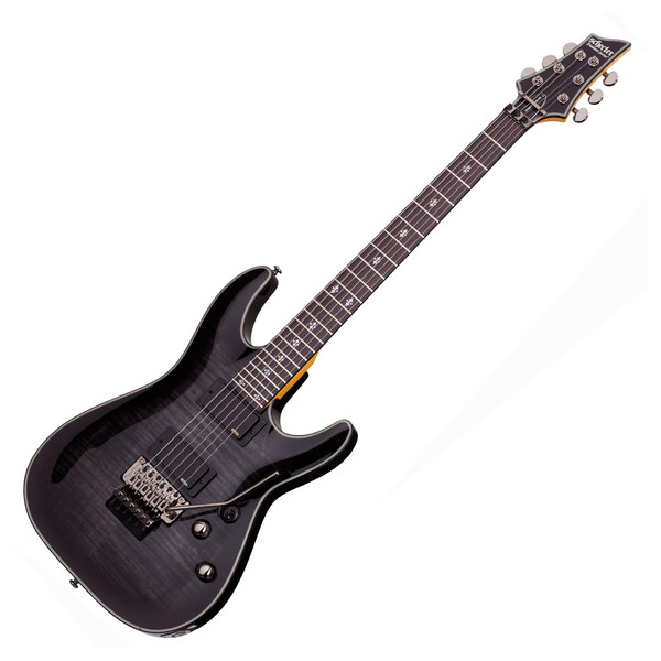 Schecter Damien Elite-6 FR Electric Guitar, Trans Black Burst