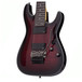 Schecter Damien Elite-7 FR Electric Guitar, Crimson Red Burst