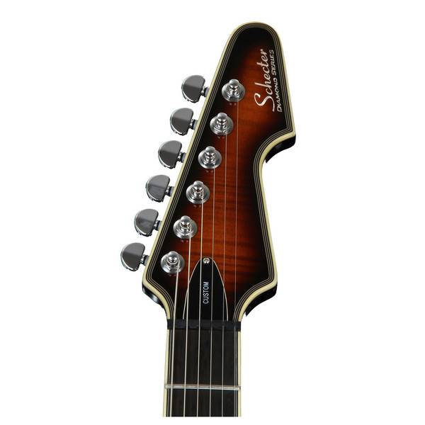 DISC Schecter Avenger Custom Electric Guitar, Tobacco Sunburst at