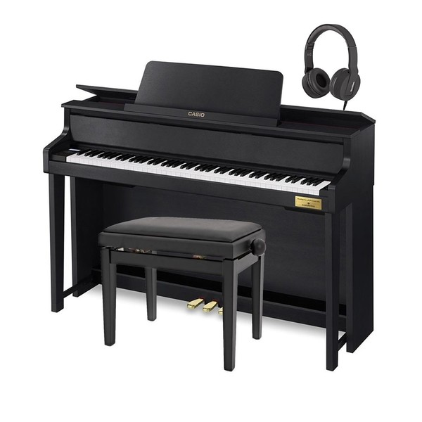 Casio GP400 Grand Hybrid Digital Piano Satin Black Package