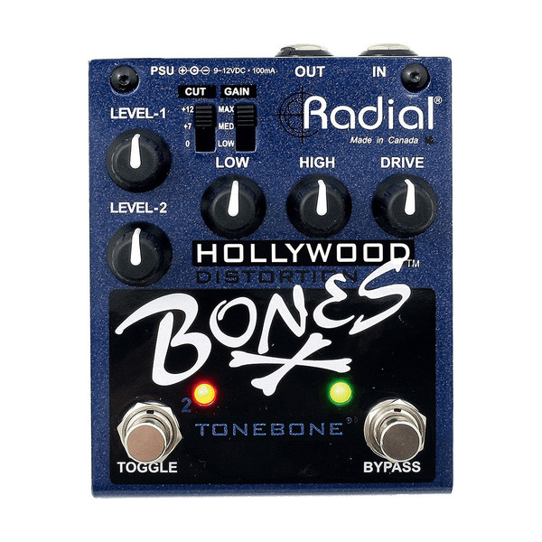 Radial Bones Hollywood Dual Distortion - Front View