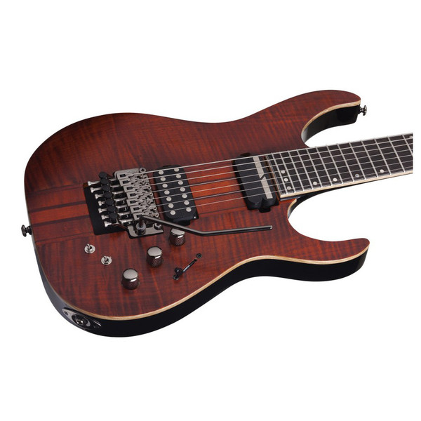 DISC Schecter Banshee Elite-7 FR S Electric Guitar, Cat's Eye