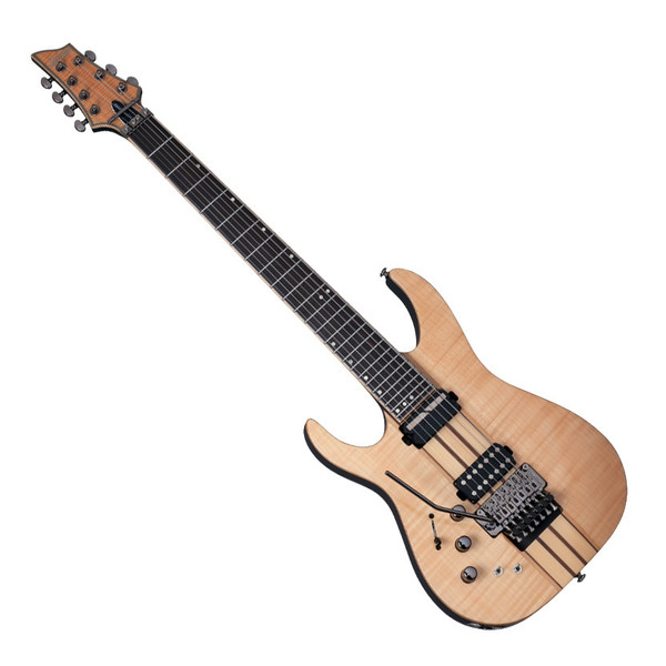 Schecter Banshee Elite-7 FR S Left Handed Electric Guitar, Natural