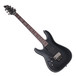 Schecter Hellraiser C-1 FR Passive Left Handed Electric Guitar, Black