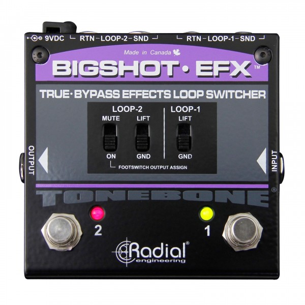Radial Tonebone BigShot EFX Effects Loop Controller