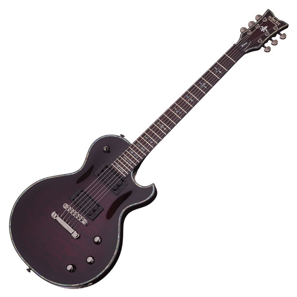 Schecter Hellraiser Solo-II Passive Electric Guitar, Black Cherry