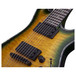 Schecter Hellraiser C-7 Passive Electric Guitar, Dragon Burst