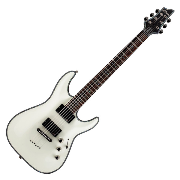 Schecter Hellraiser C-1 Electric Guitar, Gloss White