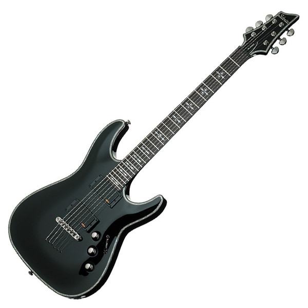 Schecter Hellraiser C-1 Electric Guitar, Gloss Black