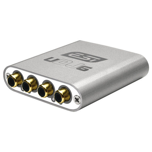 ESI UDJ6 DJ Audio Interface - Angled