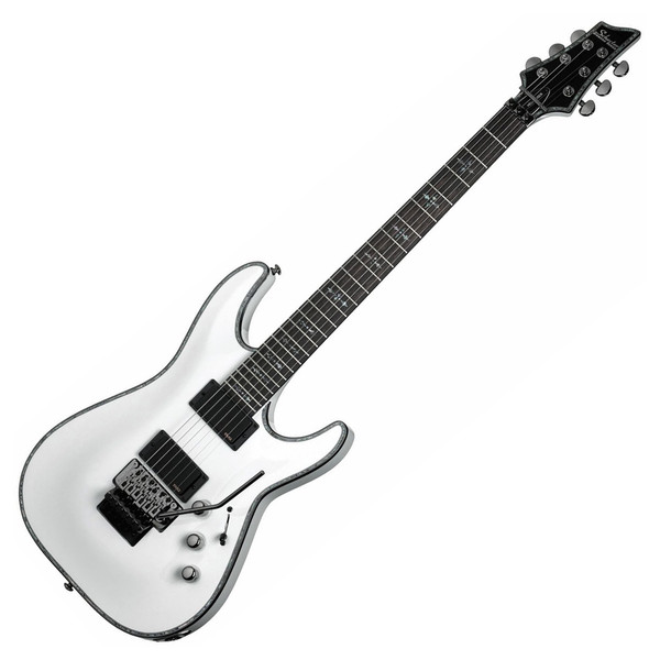 Schecter Hellraiser C-1 FR Electric Guitar, Gloss White