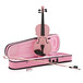 Student 1/2 Violin, Pink, by Gear4music - Nearly New