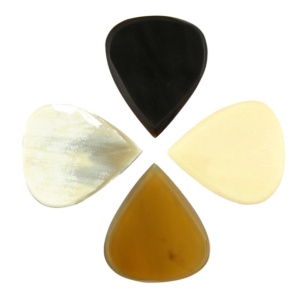 Timber Tones Jazz Tones Guitar Picks, Players Pack of 4