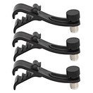 Drum Mic Clip by Gear4music, 3 Pack