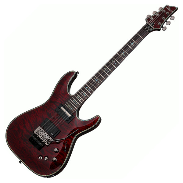 Schecter Hellraiser C-1 FR S Electric Guitar, Black Cherry