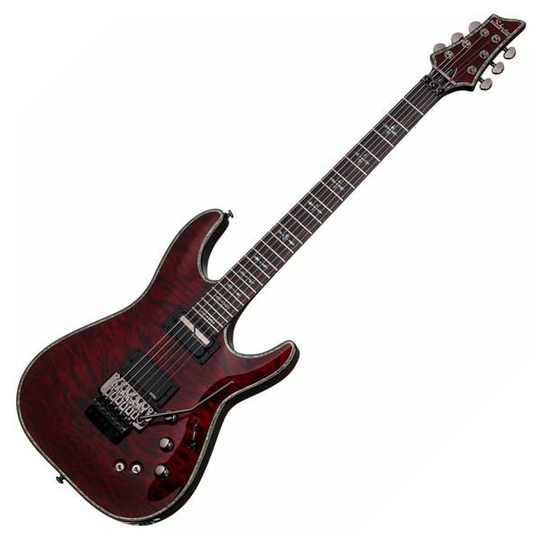 Schecter Hellraiser C-1 FR S Electric Guitar, Black Cherry