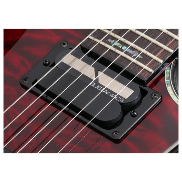 Hellraiser C-1 FR S Electric Guitar, Black Cherry