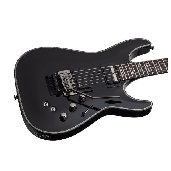 Schecter Hellraiser C-1 FR S Electric Guitar, Gloss Black na