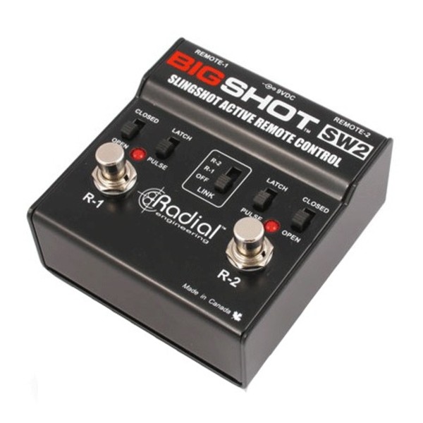 Radial Tonebone BigShot SW2 Remote Footswitch Side