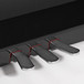 DP-90U Upright Digital Piano by Gear4music, Polished Ebony