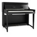 DP-90U Upright Digital Piano by Gear4music, Polished Ebony