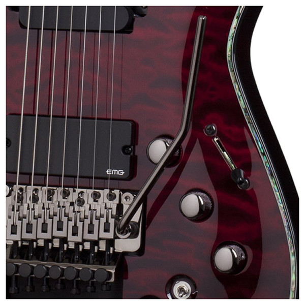 Schecter Hellraiser C-7 FR S 7 String, Black Cherry | Gear4music