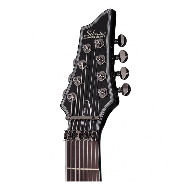 DISC Schecter Hellraiser C-8 FR Electric Guitar, Gloss Black at