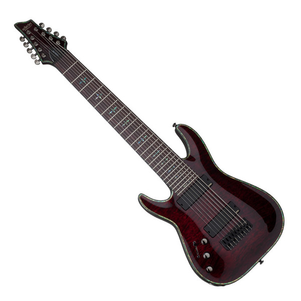 DISC Schecter Hellraiser C-9 Left Handed Electric Guitar, Cherry