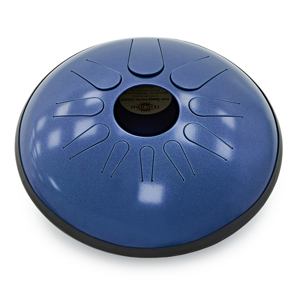 Idiopan Domina 14-Inch Steel Tongue Drum With Pickups, Oceanic Blue