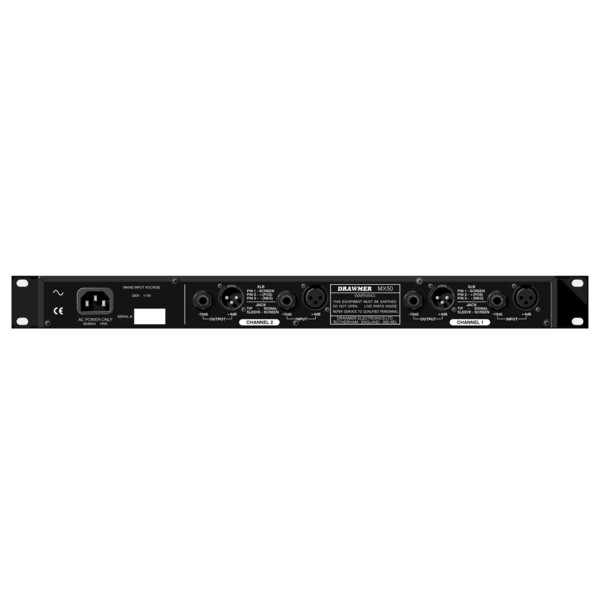 Drawmer MX50-Pro Dual Vocal De-Esser | Gear4music