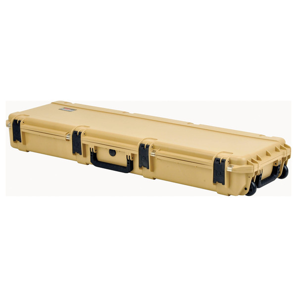 SKB iSeries 5014-6 Waterproof Case (Empty), Tan - Angled Flat