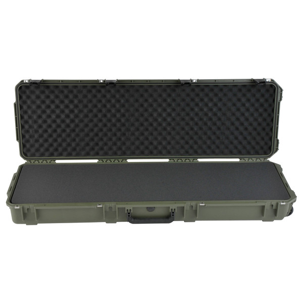 SKB iSeries 5014-6 Waterproof Case (With Layered Foam), Olive Drap - Front Open