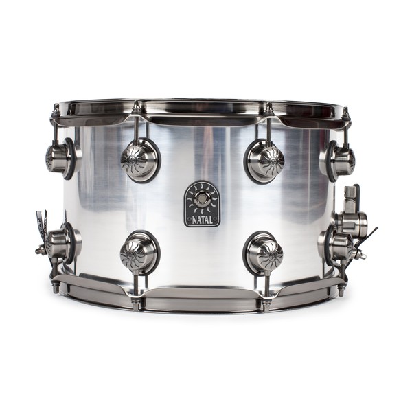 Natal Aluminium 13x8 Snare Drum w/ Brushed Nickel HW