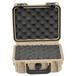 SKB iSeries 0907-4 Waterproof Case (With Layered Foam), Tan - Front Open
