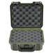 SKB iSeries 0907-4 Waterproof Case (With Layered Foam), Olive Drap - Front Open