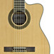 Deluxe Single Cutaway Classical Acoustic Guitar by Gear4music