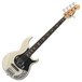 Yamaha BB1025X 5-String Bass Guitar, Vintage White - Front Angled