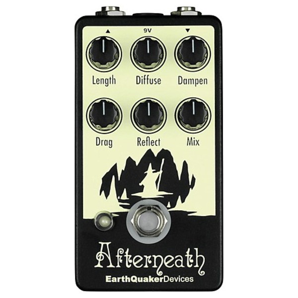 EarthQuaker Devices Afterneath Reverb Pedal Top