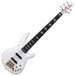 Yamaha BBNE2 Nathan East 5-String Bass Guitar, White - Front Angled