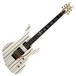 Schecter Synyster Standard Electric Guitar, White with Gold Stripes