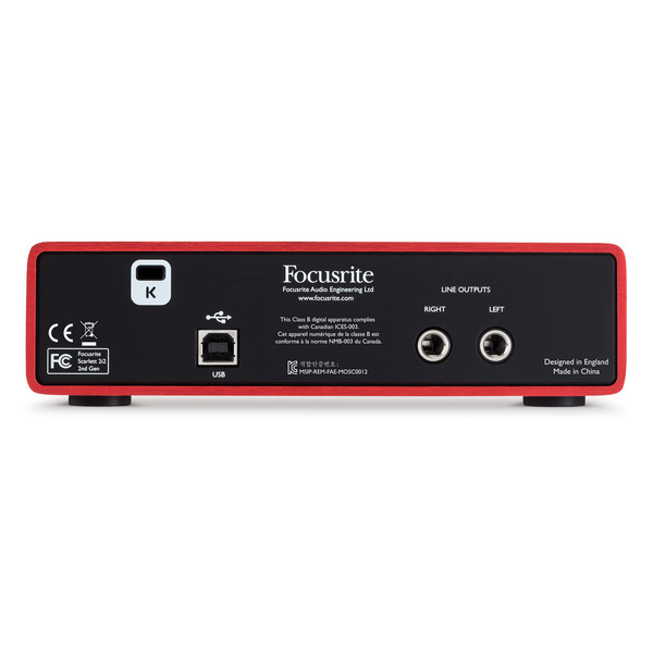 Focusrite Scarlett 2i2 (2. generacji) | Gear4music