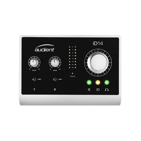 Audient iD14 Audio Interface with Burr-Brown AD Converters