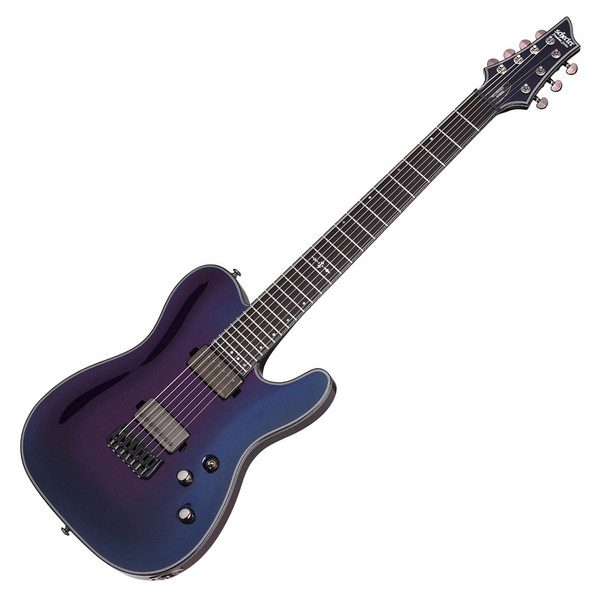 Schecter Hellraiser Hybrid PT-7 Electric Guitar, Ultra Violet