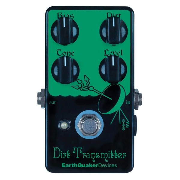 EarthQuaker Devices Dirt Transmitter Fuzz Top Panel