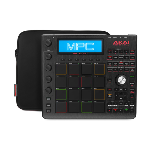 Akai MPC Studio Music Production Controller, Black - Box