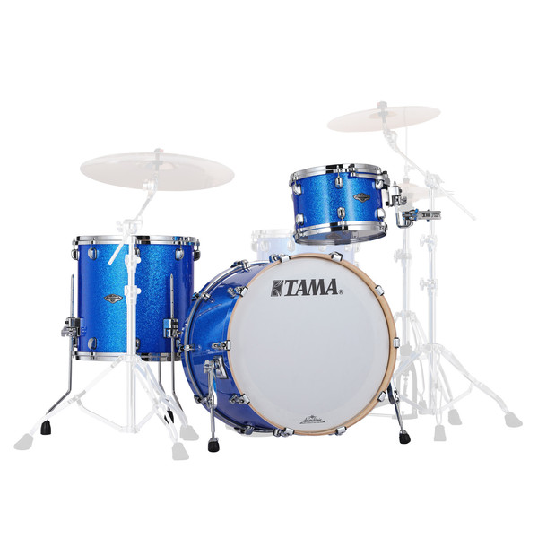 Tama Starclassic Performer B/B 3pc Shell Pack, Vintage Blue Sparkle