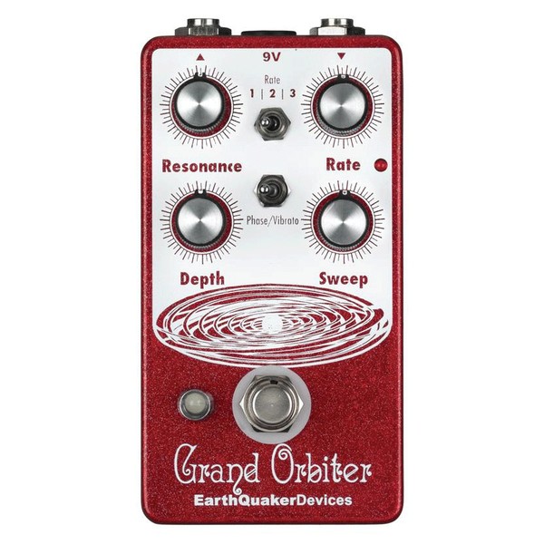 EarthQuaker Devices Grand Orbiter Phaser V2 Top Panel